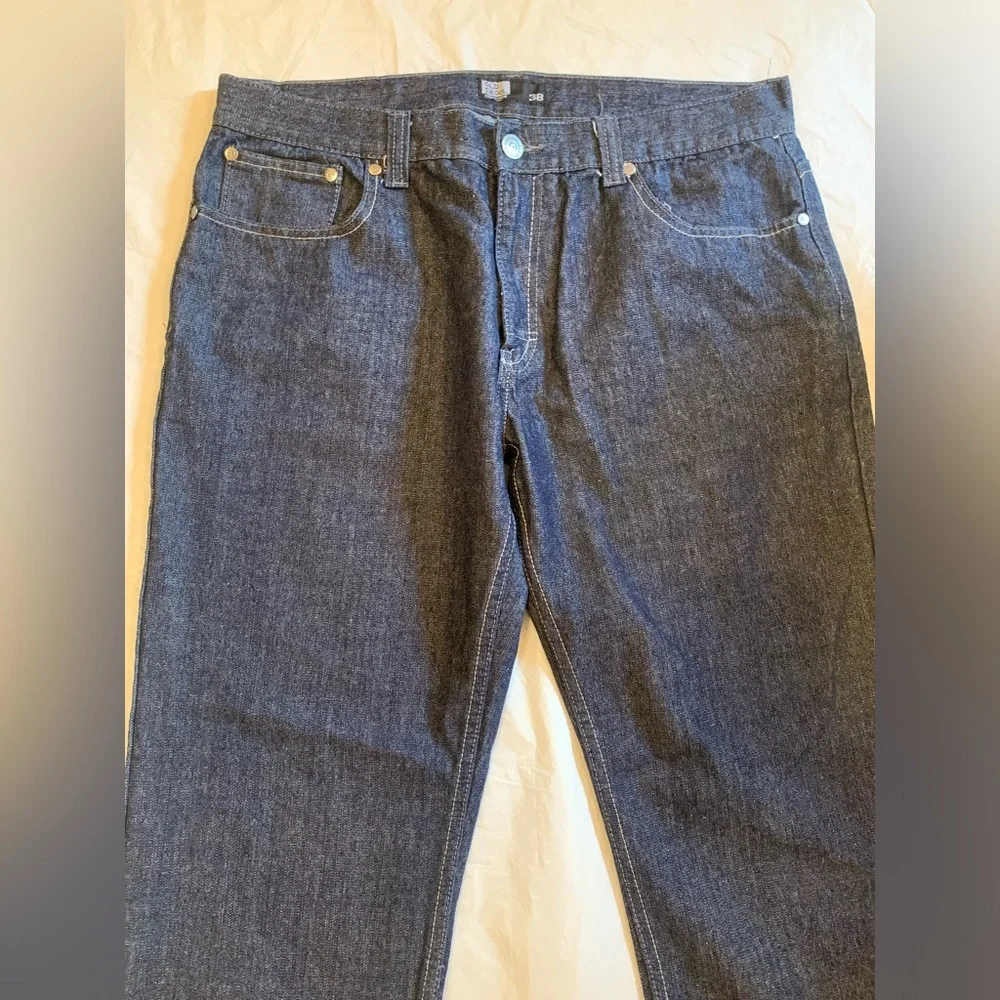 Old Skool Urban Wear Dark Wash Men's Jeans 38x32 Streetwear, Skateboard